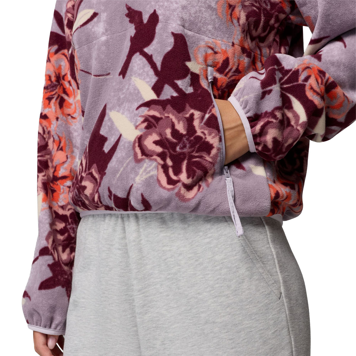 COLUMBIA - SEQUOIA GROVE PRINTED HALF ZIP FLEECE