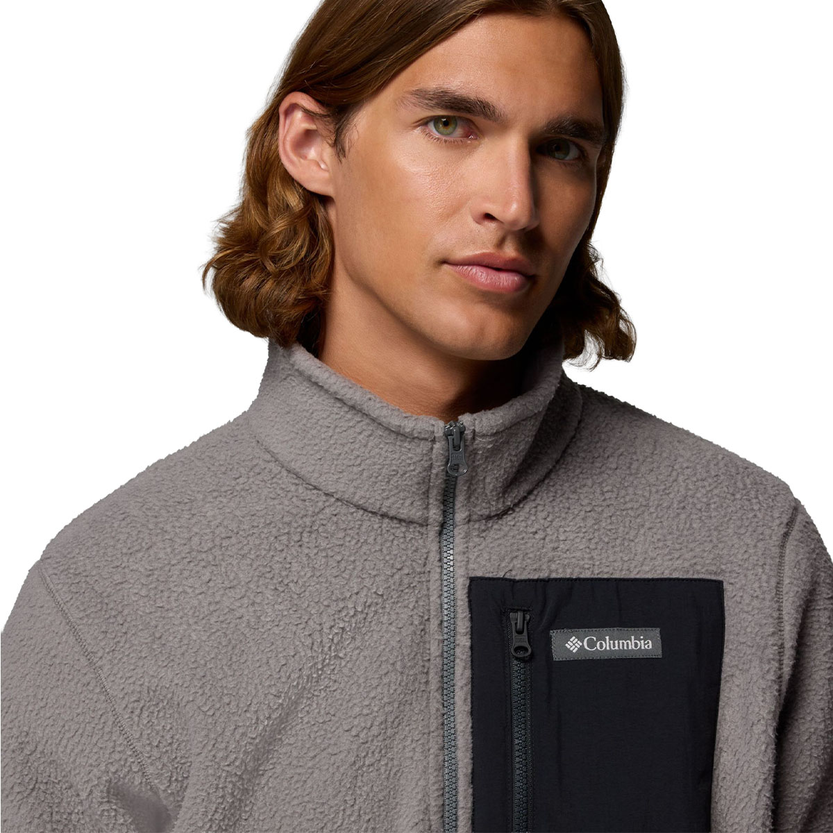 COLUMBIA - JASPER RIDGE PEBBLED HALF ZIP FLEECE