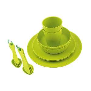 COMPASS - BAMBOO TABLEWARE SET 2 PERSONS