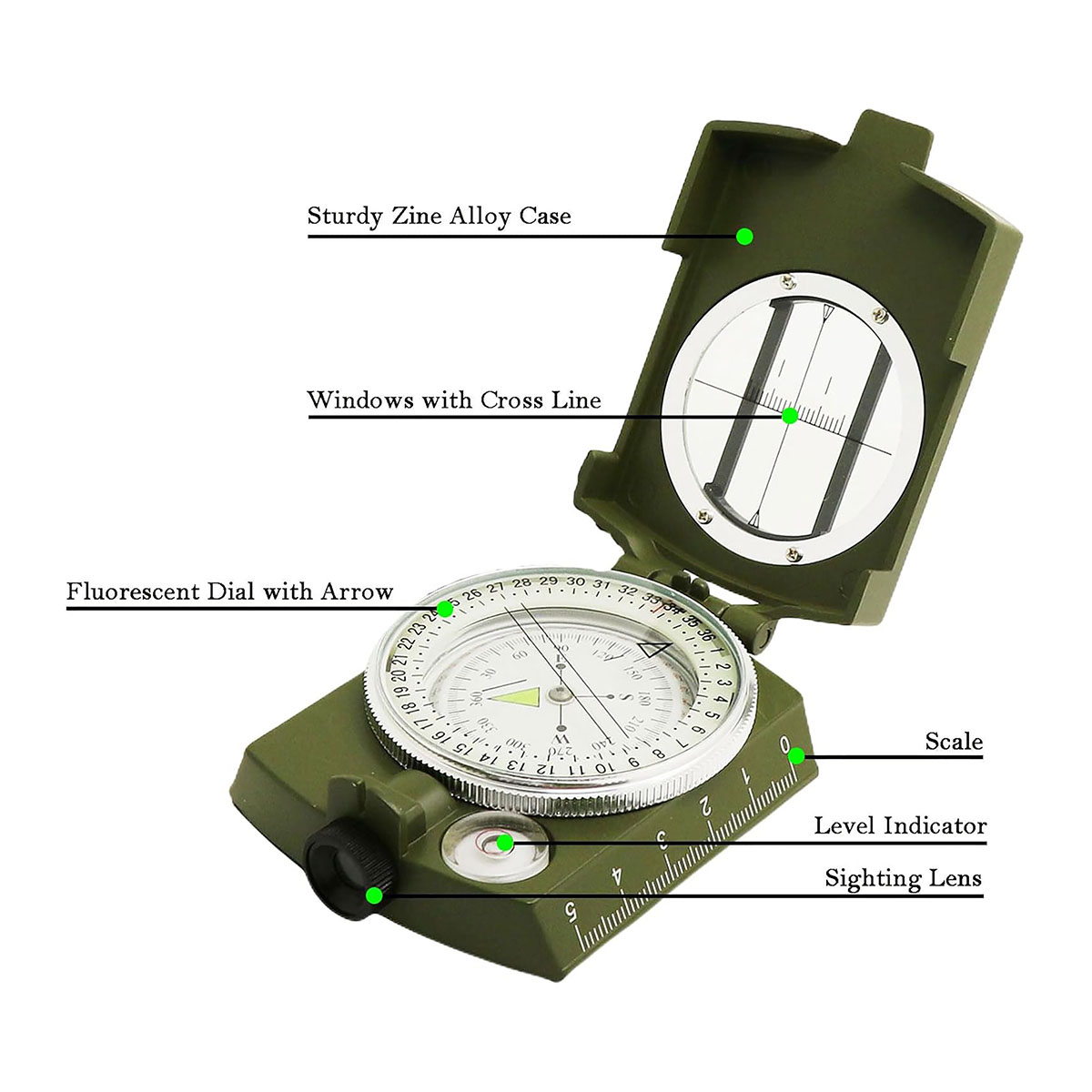 COMPASS - COMPASS WITH CLINOMETER