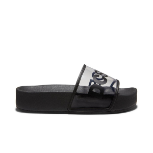 DC - DC PLATFORM - SUEDE SLIDER SANDALS