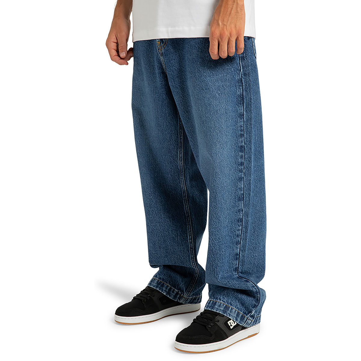 DC - WORKER BAGGY DENIM TROUSERS