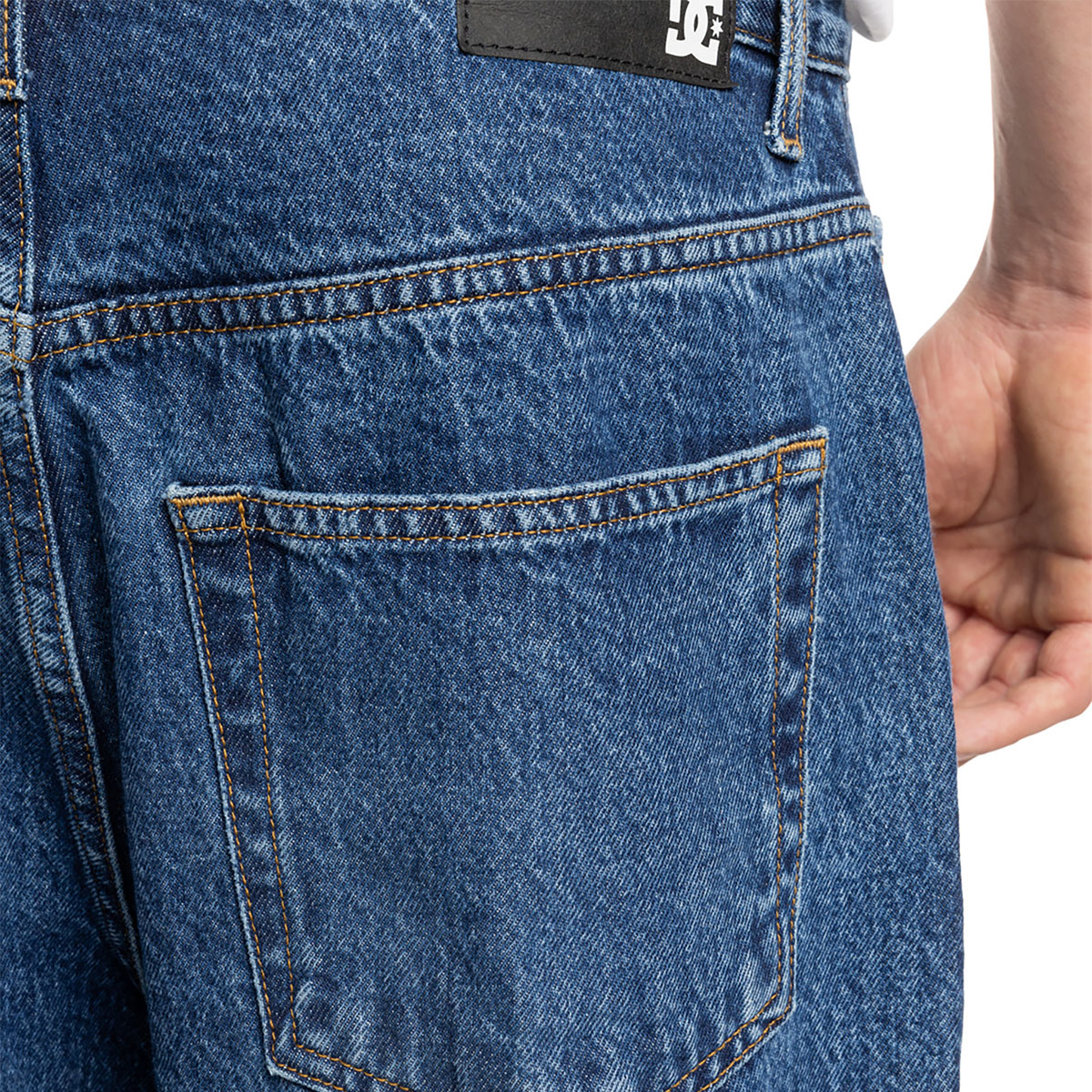 DC - WORKER BAGGY DENIM TROUSERS