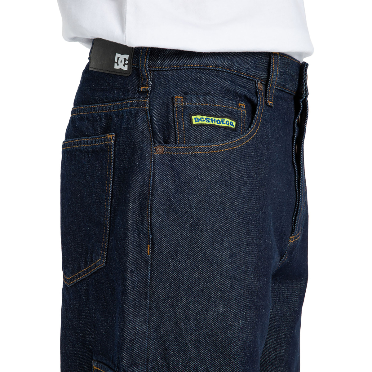 DC - WORKER BAGGY DENIM CARGO PANTS DC - WORKER BAGGY DENIM CARGO PANTS