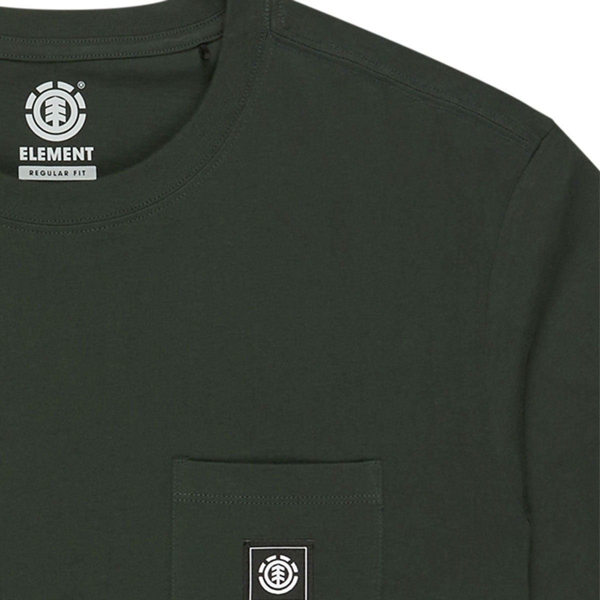 ELEMENT - BASIC POCKET LABEL T-SHIRT