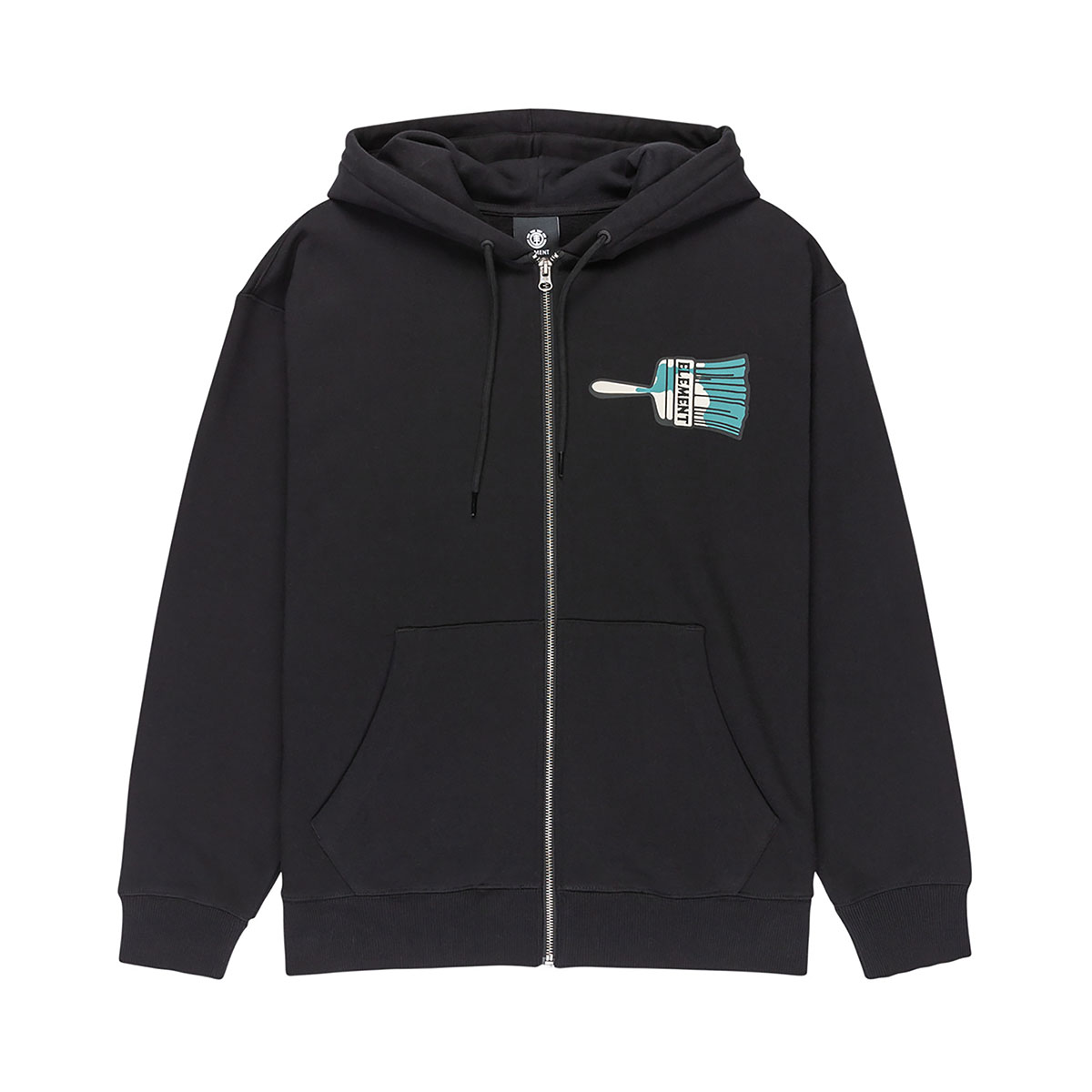 ELEMENT - PAINT BRUSH ZIPPERED HOODIE