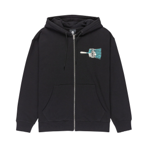 ELEMENT - PAINT BRUSH ZIPPERED HOODIE