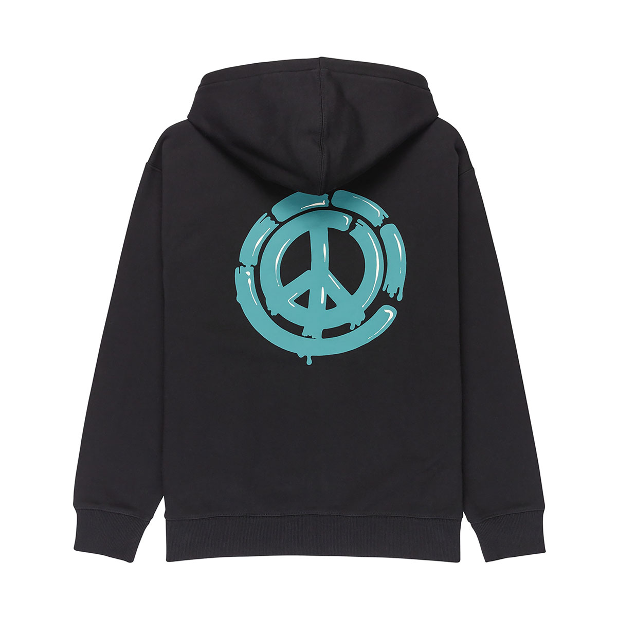 ELEMENT - PAINT BRUSH ZIPPERED HOODIE