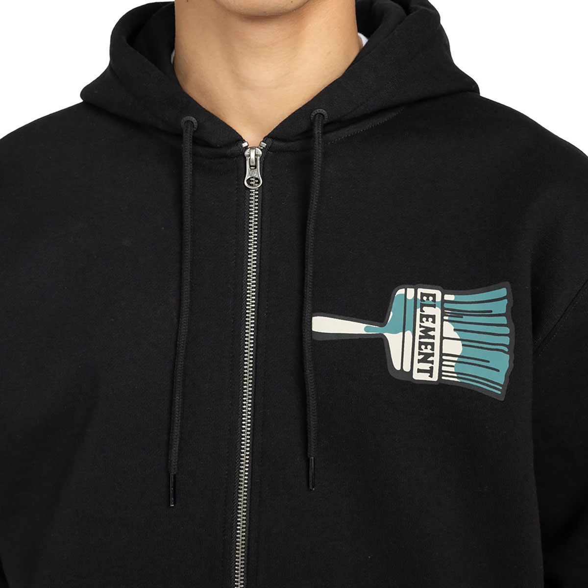 ELEMENT - PAINT BRUSH ZIPPERED HOODIE