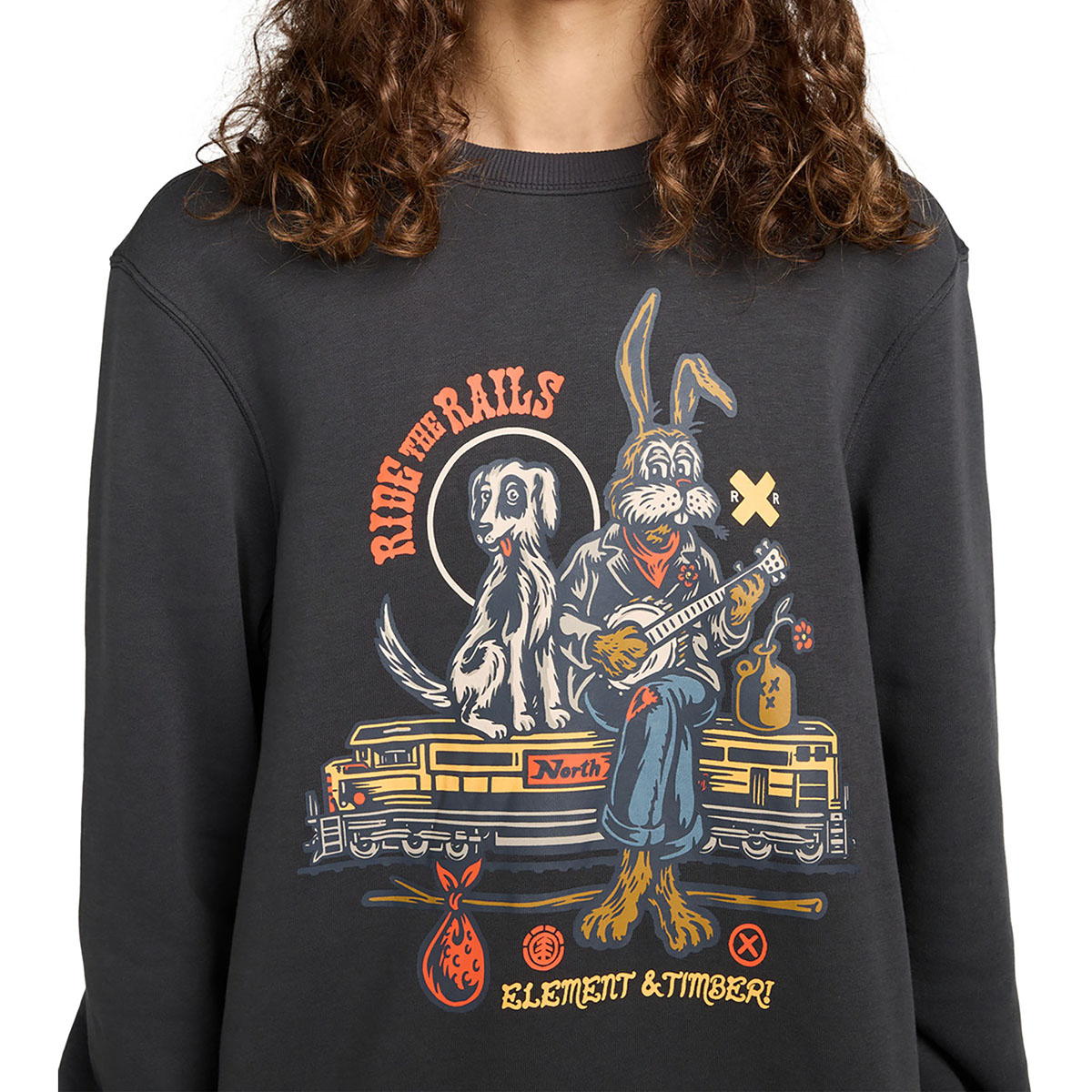 ELEMENT - TIMBER ABOARD CR SWEATSHIRT ELEMENT - TIMBER ABOARD CR SWEATSHIRT