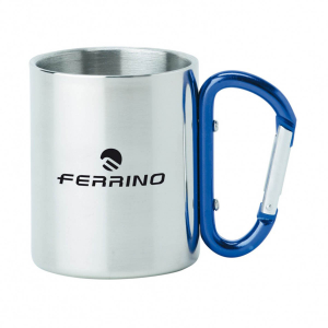 FERRINO - INOX CUP - WITH CARABINER