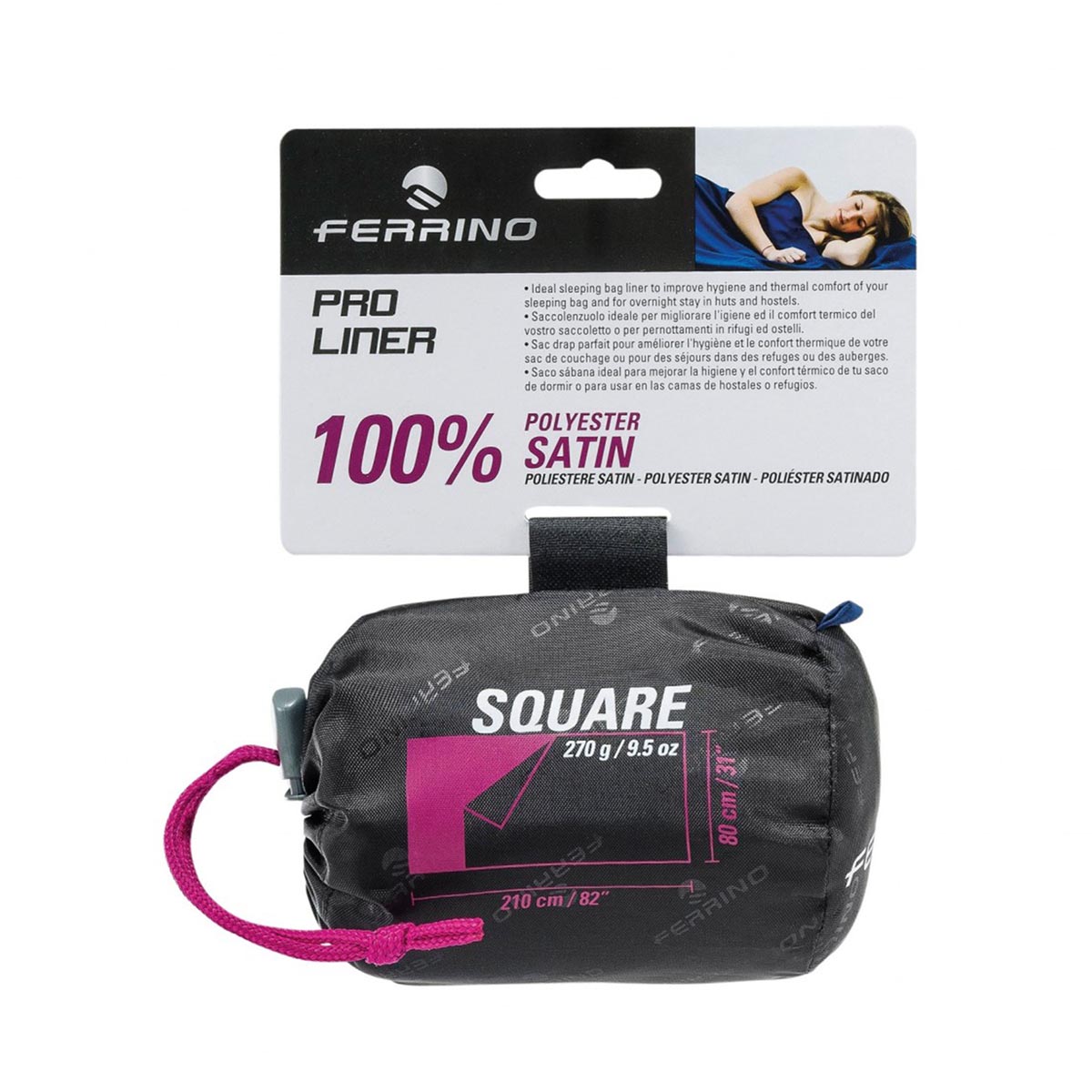 FERRINO - PRO SHEET SLEEPINGBAG LINER SQ