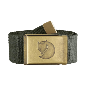 FJALL RAVEN - CANVAS BRASS BELT 4 CM