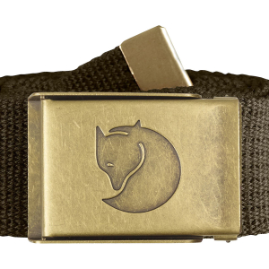 FJALL RAVEN - CANVAS BRASS BELT 4 CM