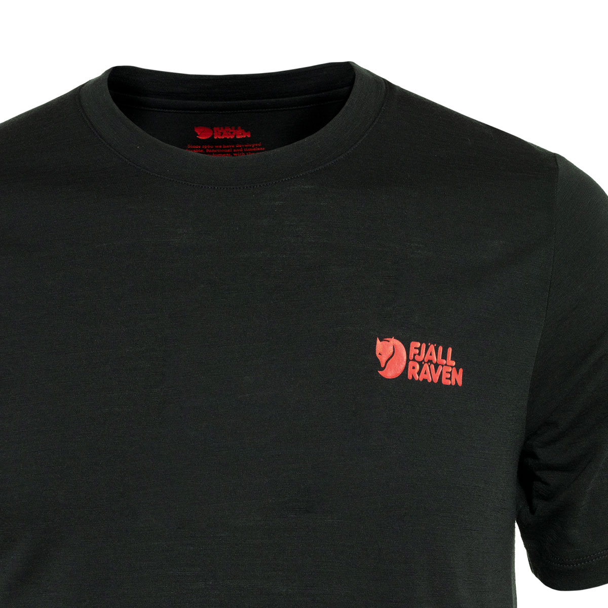 FJALL RAVEN - ABISKO WOOL LOGO T-SHIRT