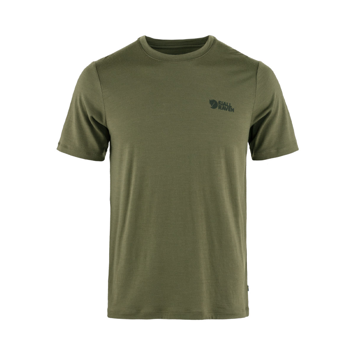 FJALL RAVEN - ABISKO WOOL LOGO T-SHIRT