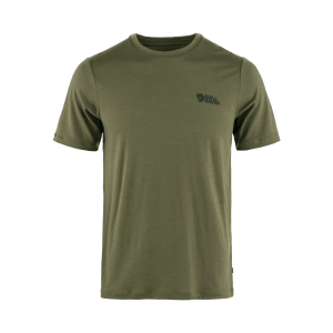 FJALL RAVEN - ABISKO WOOL LOGO T-SHIRT