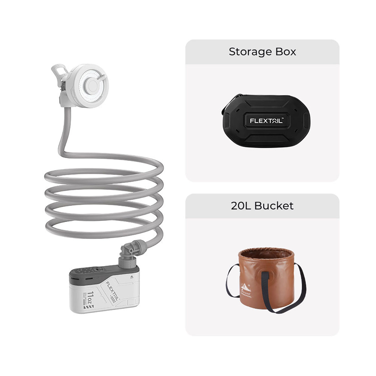 FLEXTAIL - MAX SHOWER ULTRALIGHT