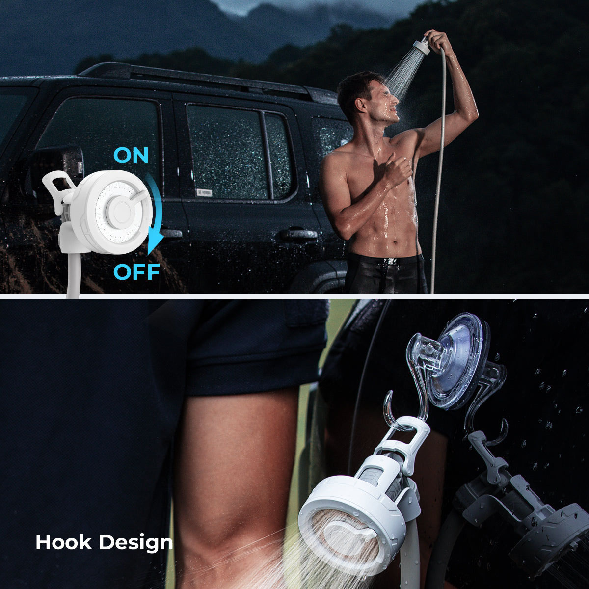 FLEXTAIL - MAX SHOWER ULTRALIGHT