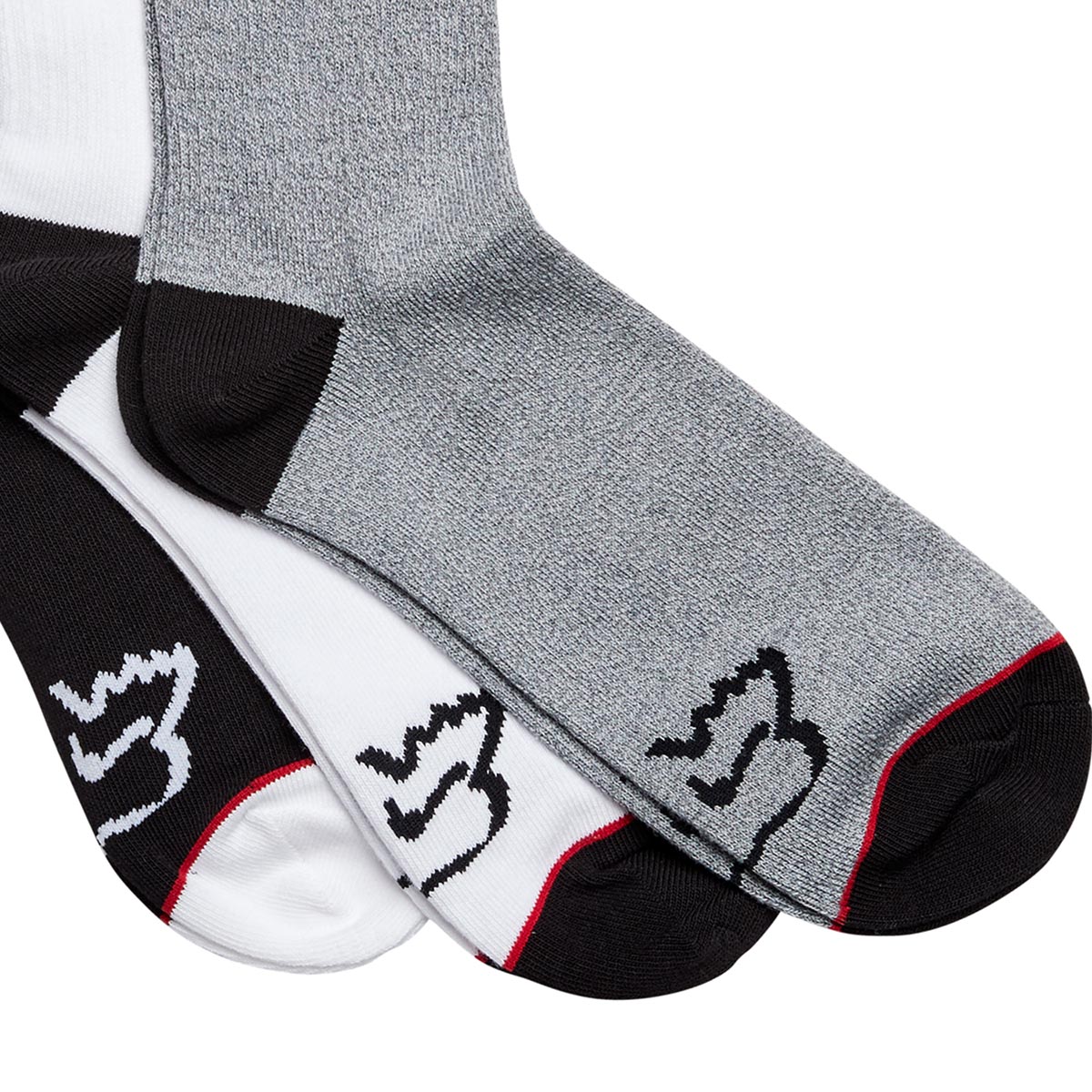 FOX - F-HEAD-X CREW SOCK (3 PACK)