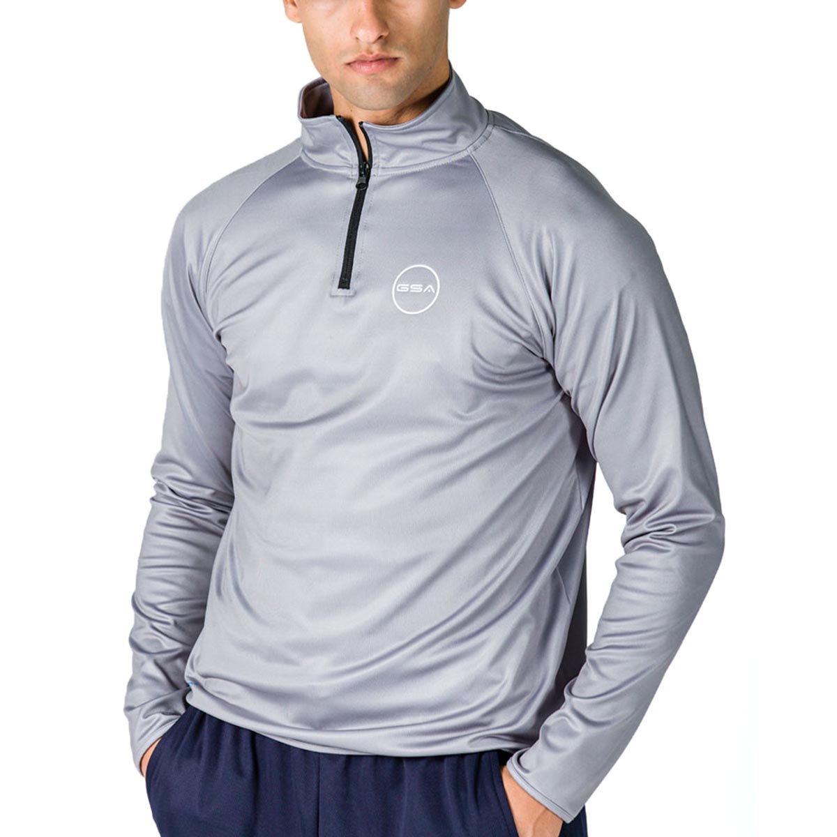 GSA - GEAR MOCK HALF ZIP LONG SLEEVE