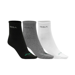 GSA - ORGANICPLUS[+] 500 ULTRALIGHT QUARTER SOCKS 3 PACK