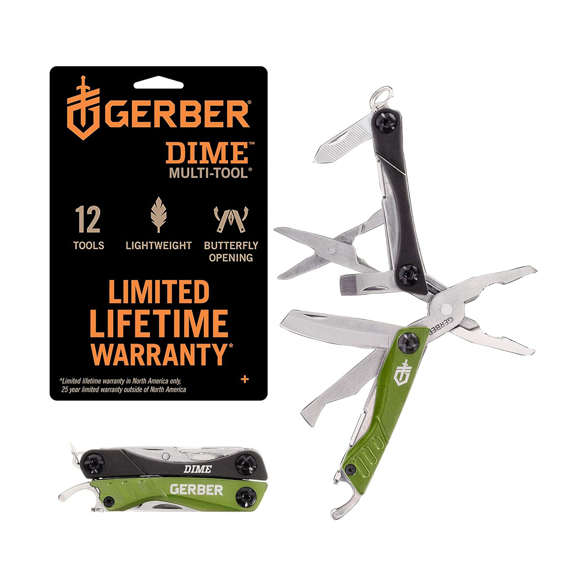 GERBER - POCKET TOOL DIME GREEN