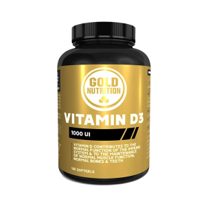 GOLD NUTRITION - VITAMIN D3 1000UI 120 SOFTGELS