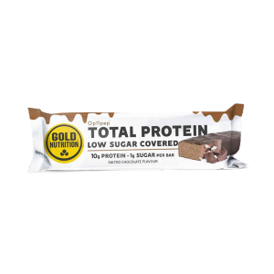 GOLD NUTRITION - TOTAL PROTEIN LOW SUGAR COVERED SALTED CHOCOLATE 30 GR