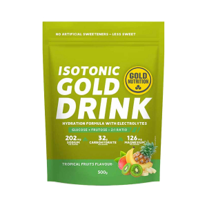 GOLD NUTRITION - ISOTONIC GOLD DRINK TROPICAL FRUITS 500G