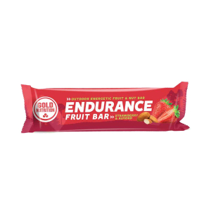 GOLD NUTRITION - ENDURANCE FRUIT BAR STRAWBERRY & ALMOND 40 GR