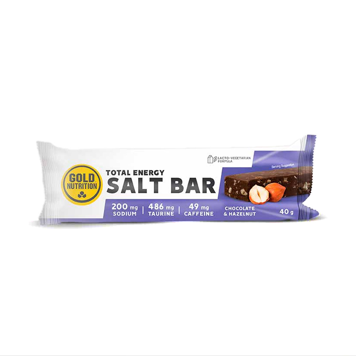 GOLD NUTRITION - ENDURANCE SALT BAR CHOCOLATE & HAZELNUT 40 GR