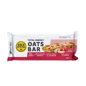 GOLD NUTRITION - TOTAL ENERGY OATS BAR RED FRUITS & CASHEW 50 GR