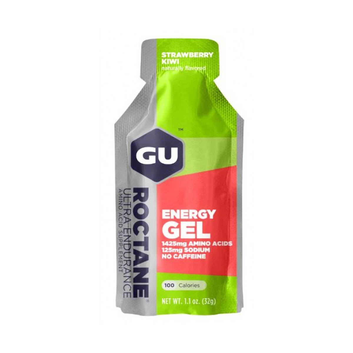 GU - ROCTANE ENERGY GEL STRAWBERRY KIWI (NO CAFFEINE)