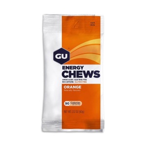 GU - ENERGY CHEWS ORANGE (NO CAFFEINE - GLUTEN FREE)