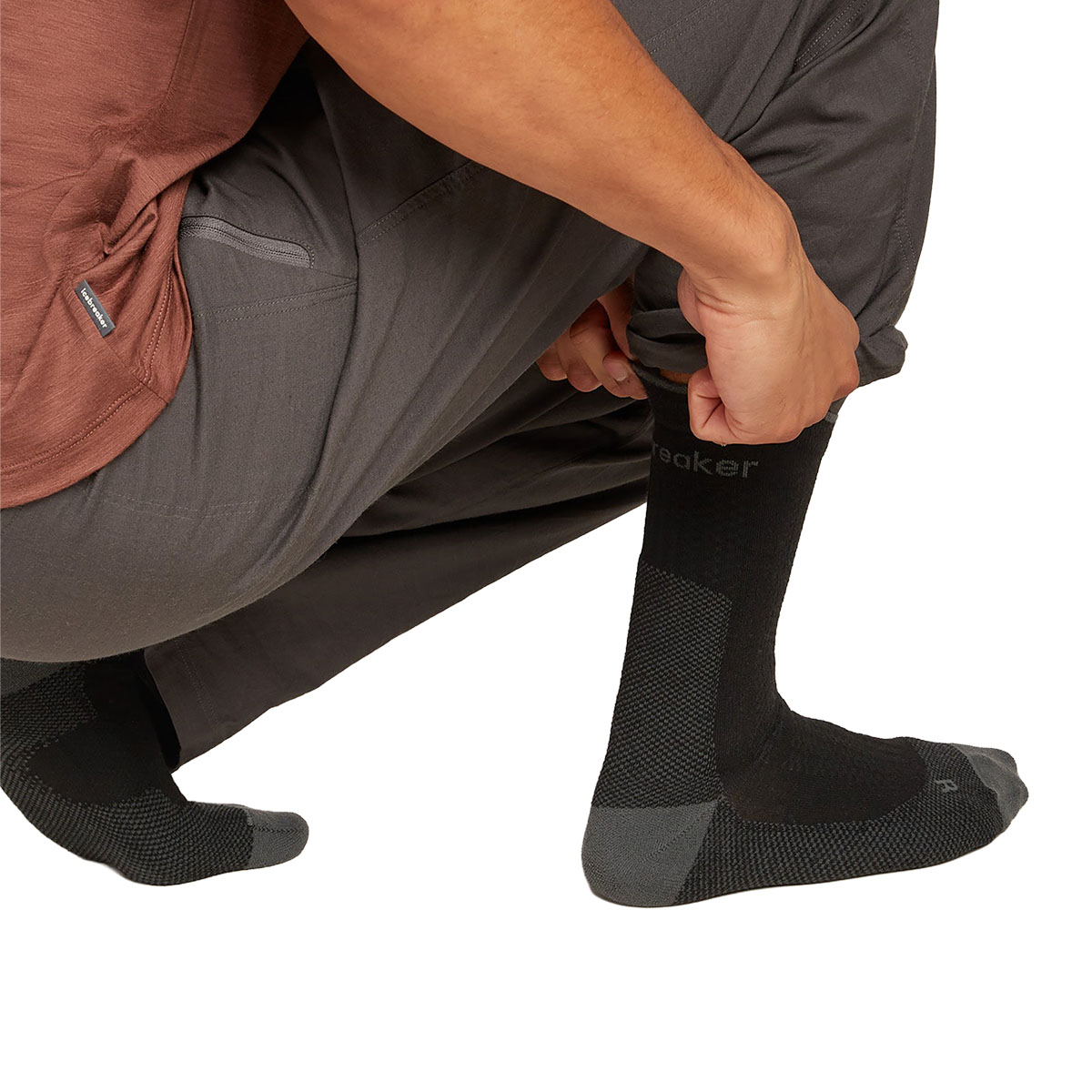 ICEBREAKER - HIKE+ULTRALIGHT CREW