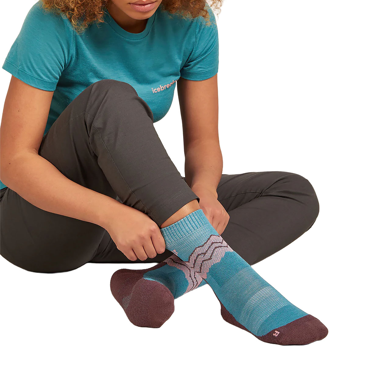 ICEBREAKER - HIKE CREW SOCKS ICEBREAKER - HIKE CREW SOCKS