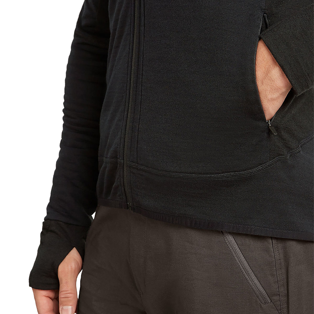 ICEBREAKER - 300 REALFLEECE DESCENDER LS ZIP HOODIE
