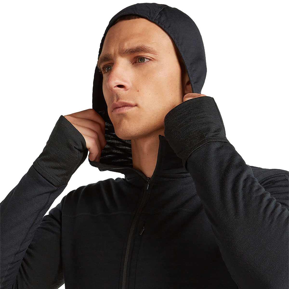 ICEBREAKER - 300 REALFLEECE DESCENDER LS ZIP HOODIE