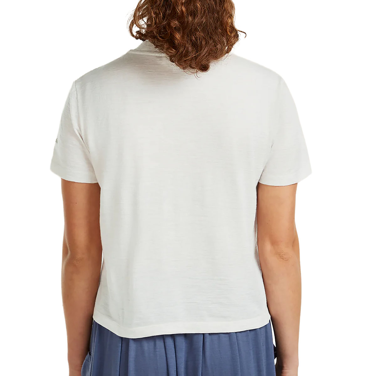 ICEBREAKER - 150 TECH LITE CROP T-SHIRT NZ FLORA