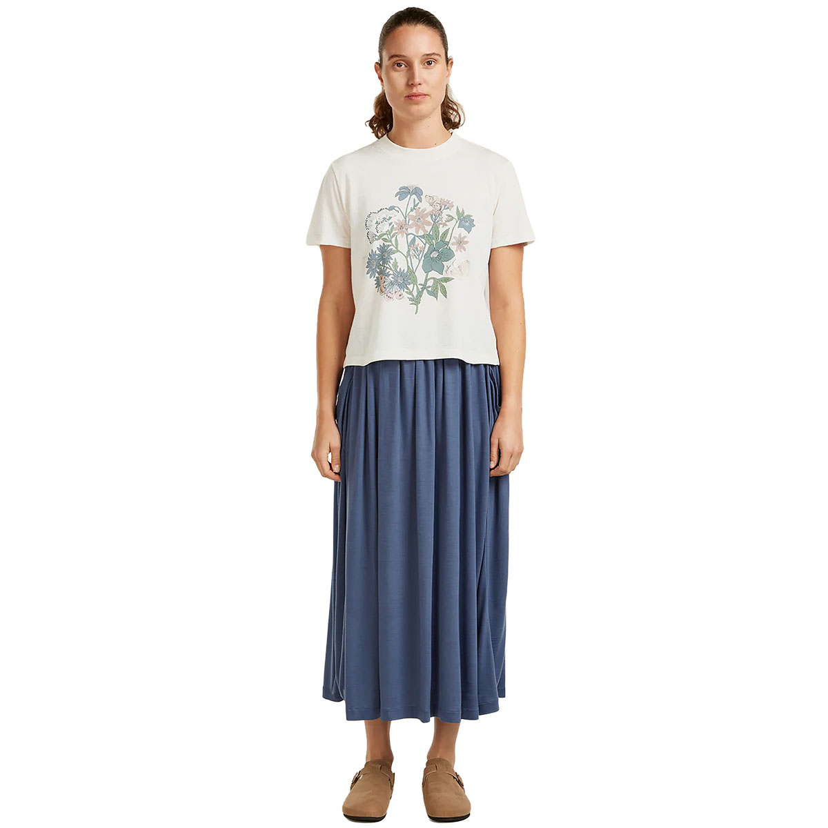 ICEBREAKER - 150 TECH LITE CROP T-SHIRT NZ FLORA