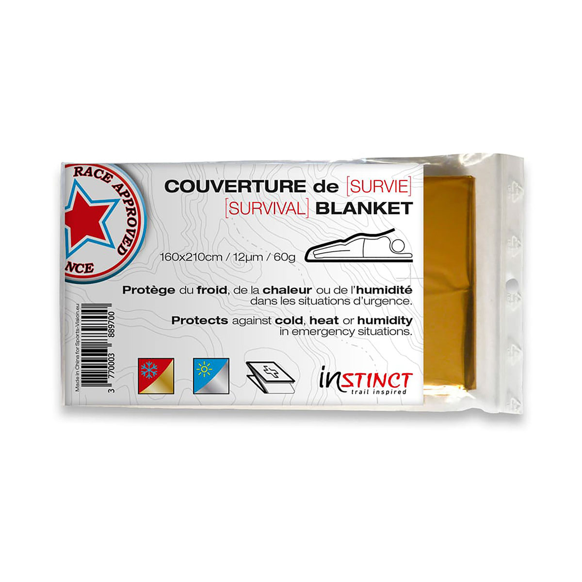 INSTINCT - SURVIVAL BLANKET