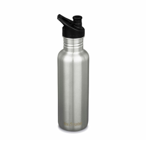 KLEAN KANTEEN - CLASSIC SPORT CAP 800ML BRUSHED STAINLESS