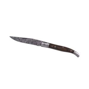 LAGUIOLE - DAMASKOUS BROWN PAKKA KNIFE