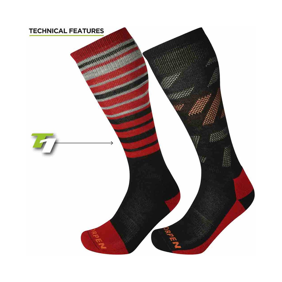LORPEN - T1 2 PACK SKI MID ECO
