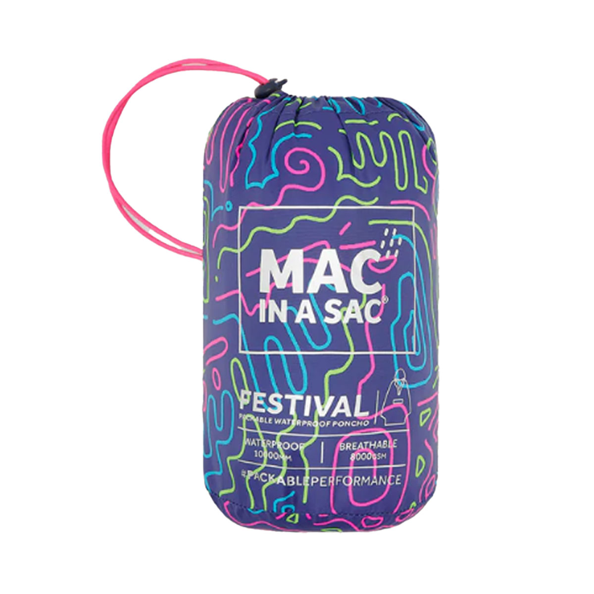 MACINASAC - MIAS PONCHO NEON JAZZ