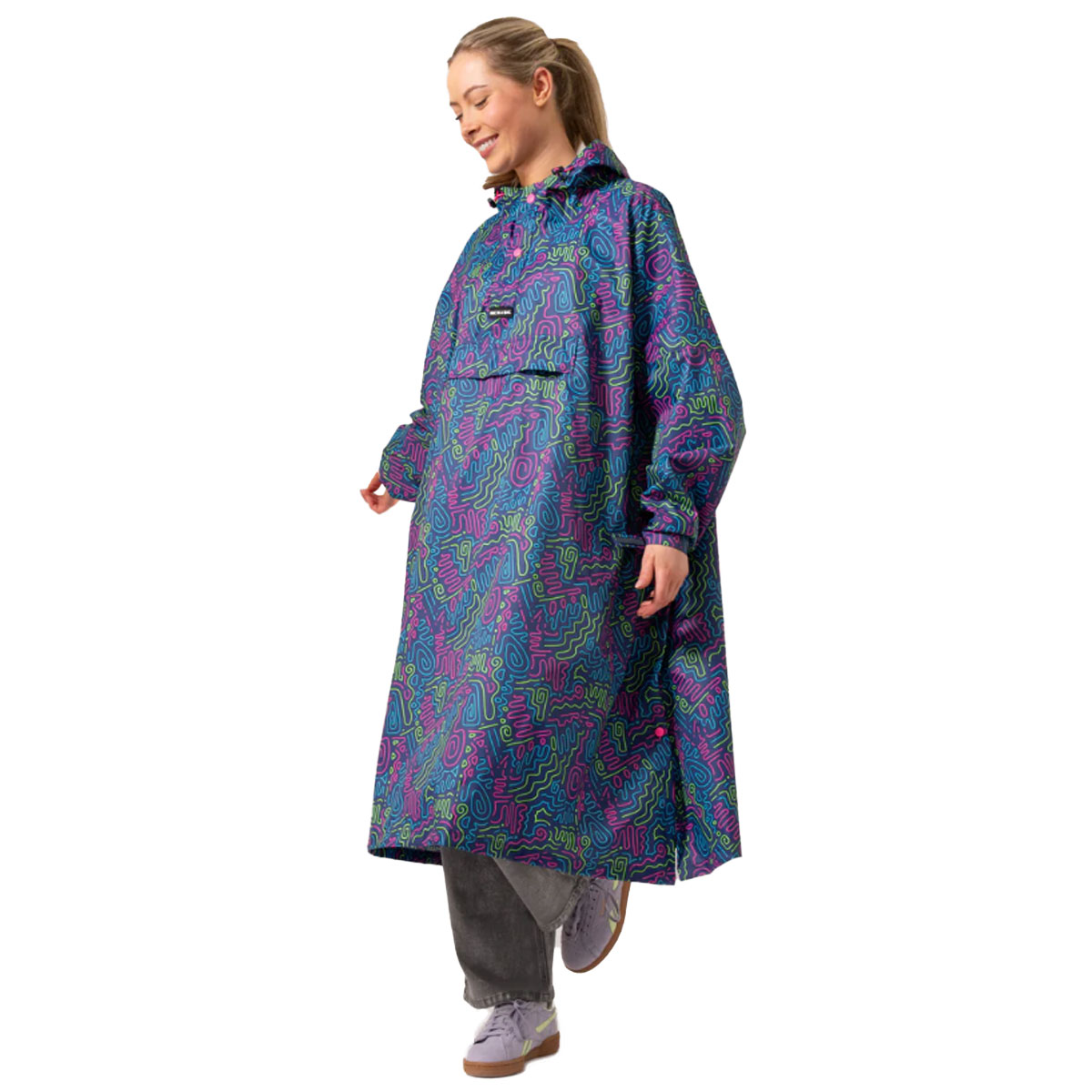 MACINASAC - MIAS PONCHO NEON JAZZ