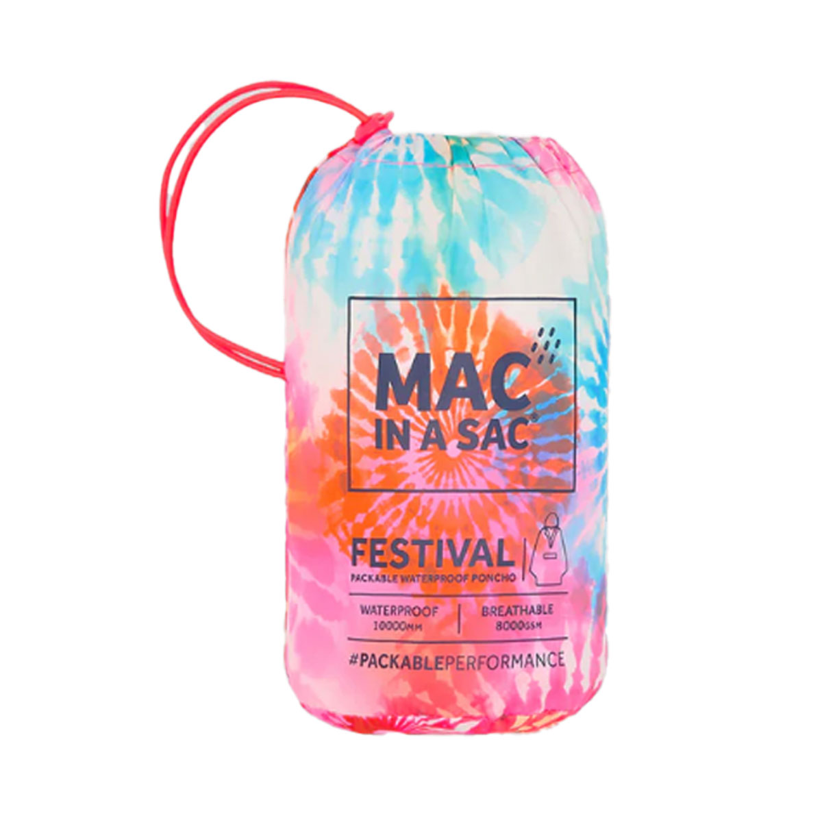 MACINASAC - MIAS PONCHO TIE DYE