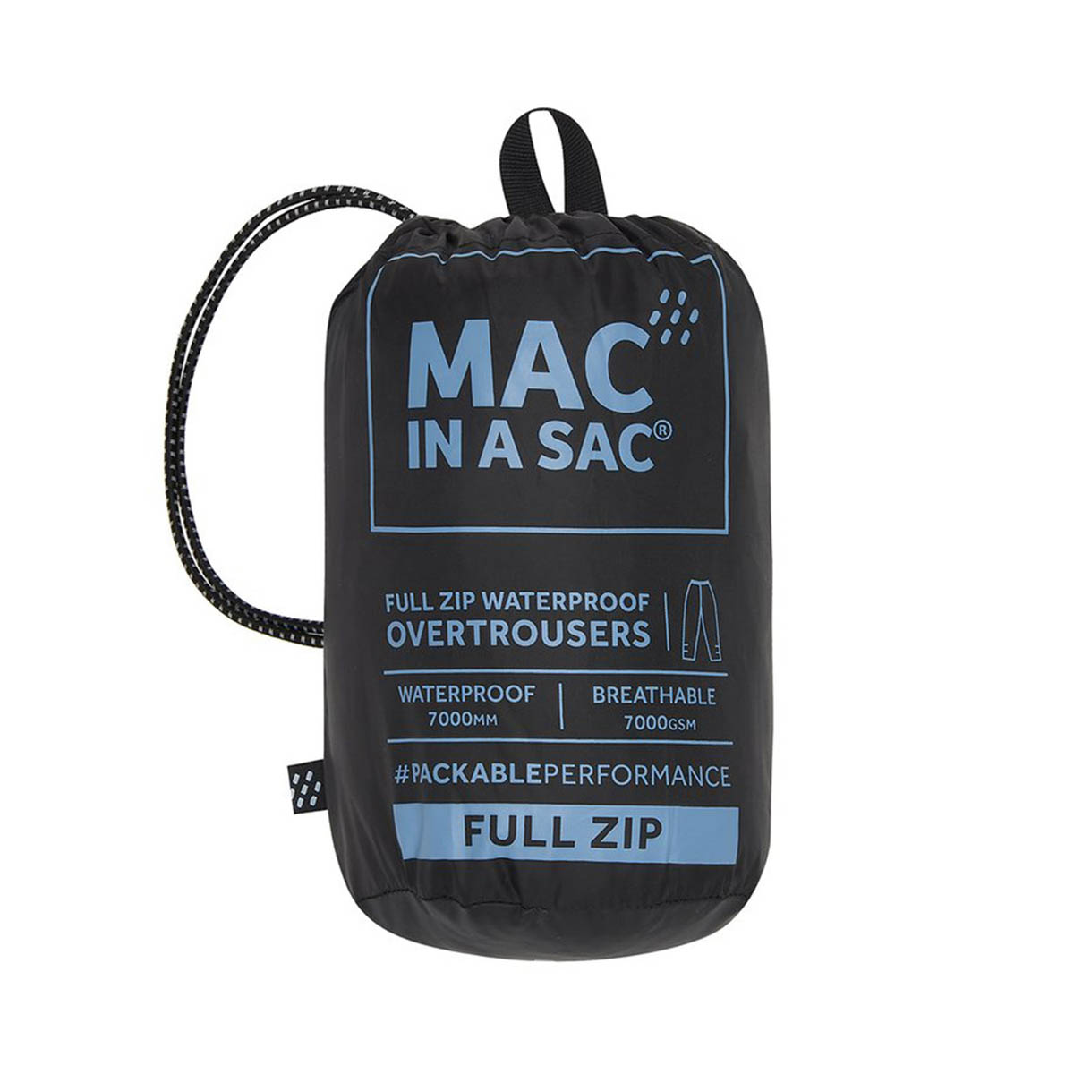 MACINASAC - MIAS FULL ZIP OVERTROUSERS JET BLACK