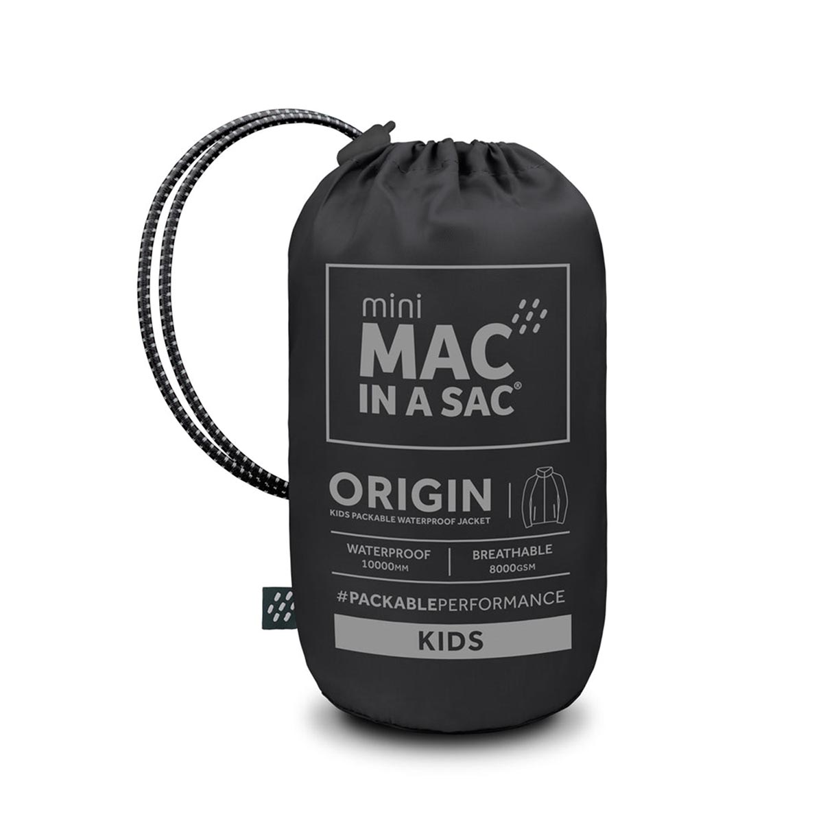 MACINASAC - MIAS ORIGIN JACKET  KIDS JET BLACK